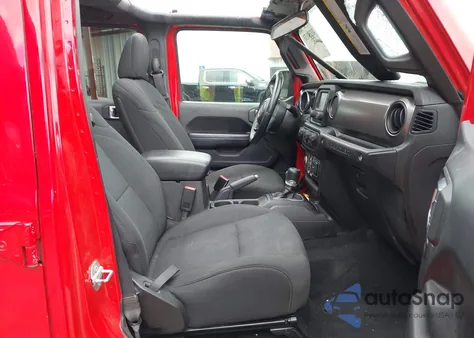 2019 Jeep Wrangler Unlimited Sport S 4X4 z USA, uszkodzony, nr VIN 1C4HJXDN8KW594660